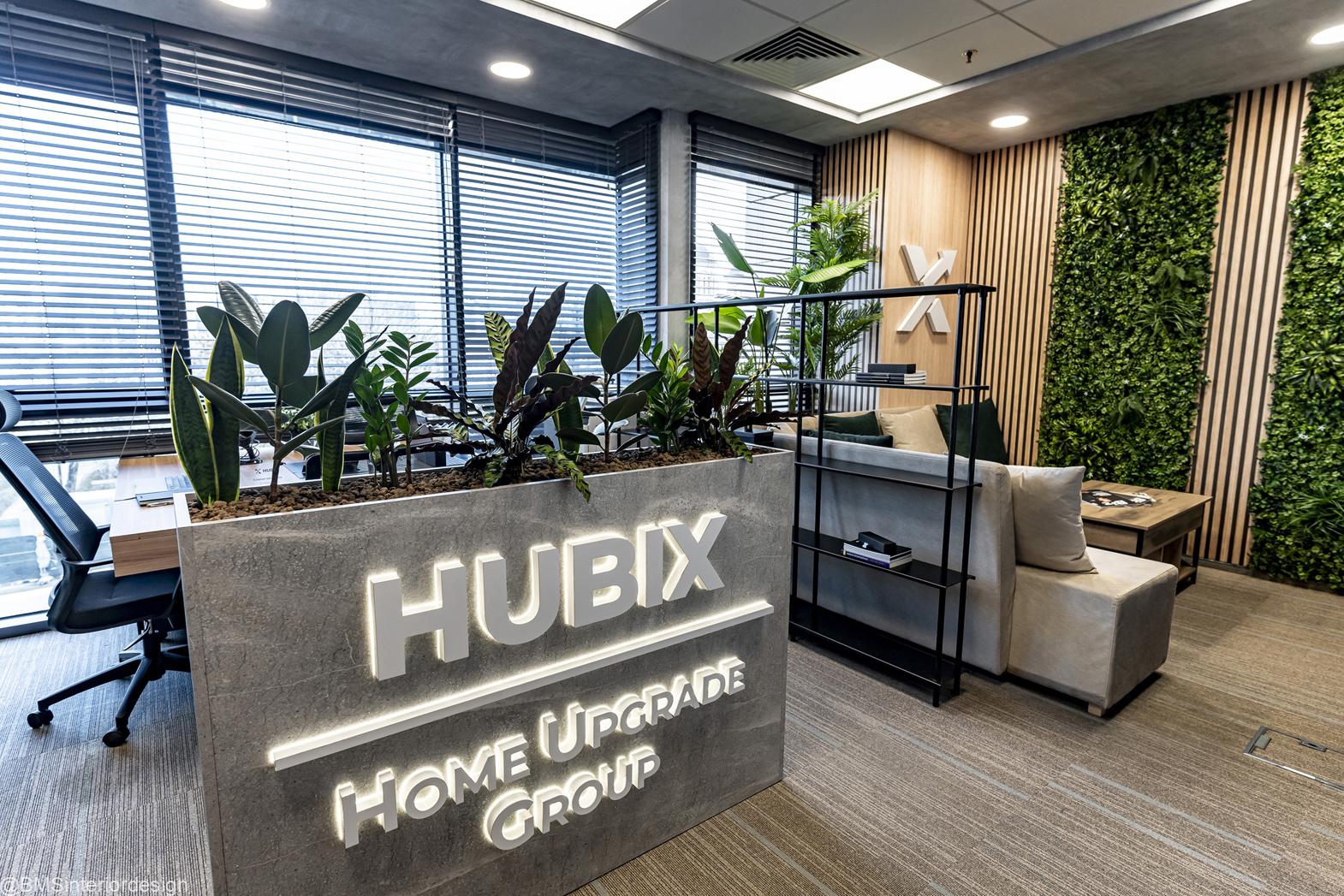 Office Design HUBIX - BMS Interior Design